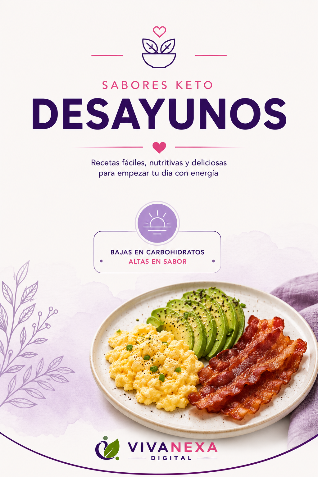 Página de muestra 1 de Sabores Keto