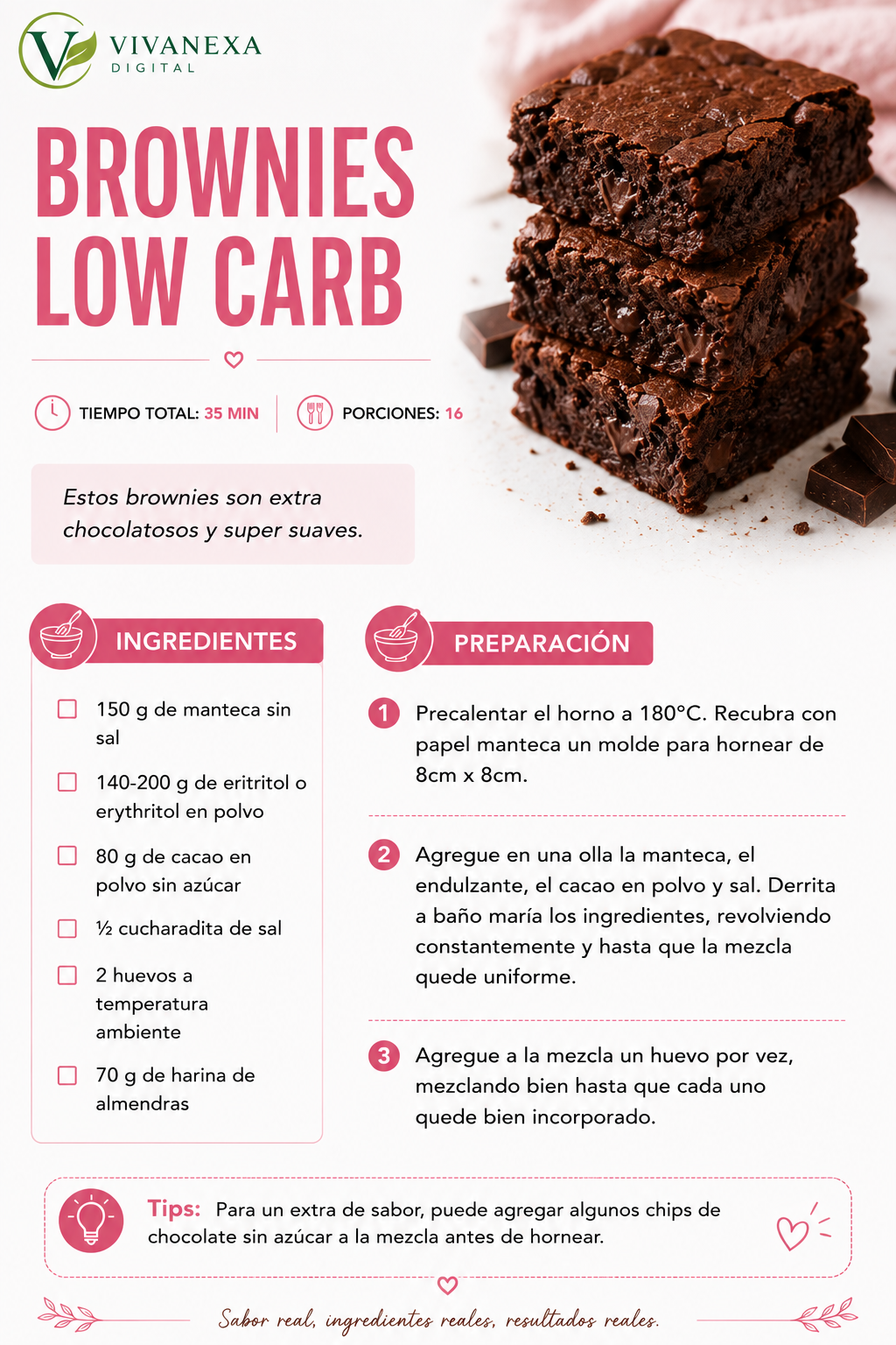 Página de muestra 1 de Postres y Snack cero azucar